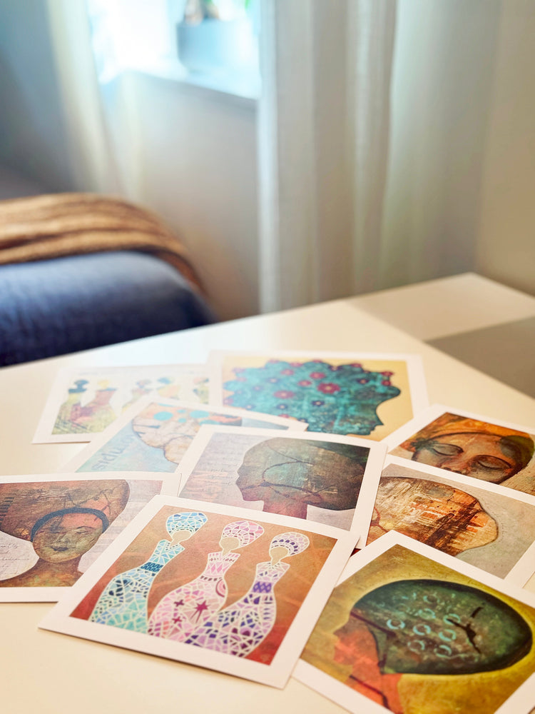 Konstkort & ramar – unik konst för liten slant