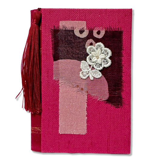 Anteckningsbok 'Inner garden' – handgjord i återvunnet material