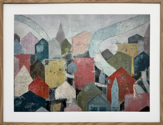 Finding My Way Home – färdiginramat konsttryck