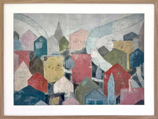 Finding My Way Home – inramat konsttryck ek (80x60 cm)