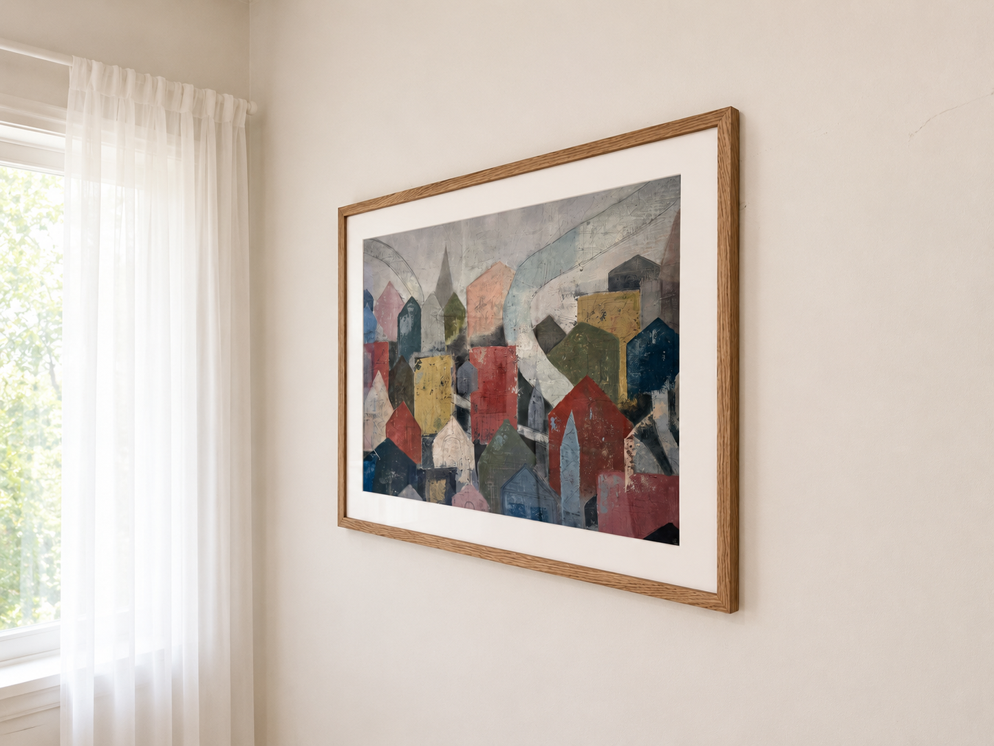 Finding My Way Home – inramat konsttryck ek (80x60 cm)
