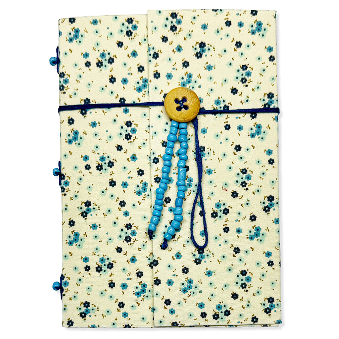 Förgät mig ej, handgjord anteckningsbok