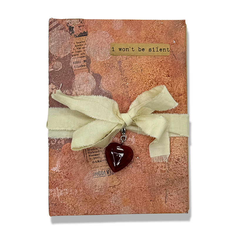 I won't be silent – notebook A6