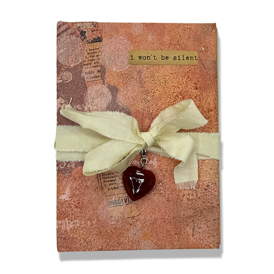 I won't be silent – notebook A6
