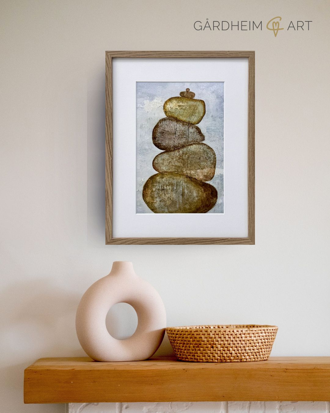 Sanctuary of Peace – färdiginramat konsttryck (40x50 cm)