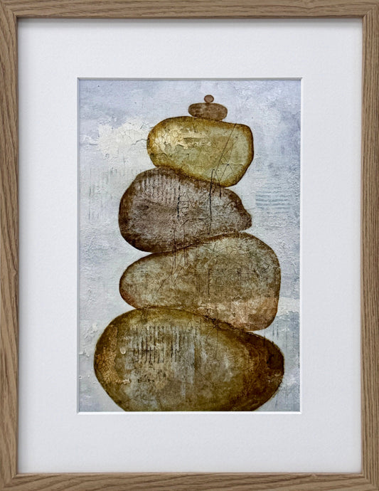 Sanctuary of Peace – färdiginramat konsttryck (40x50 cm)