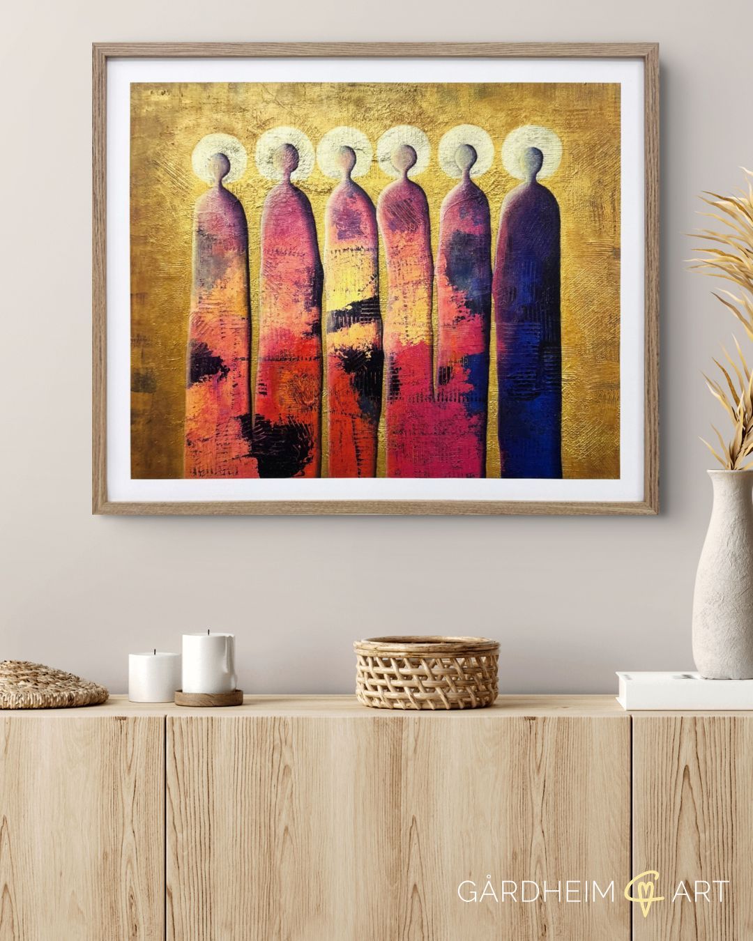 We Are Watching Over You – färdiginramat gicléetryck