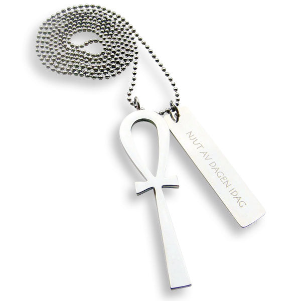 Halssmycke Tro, hopp & kärlek – Njut av dagen idag