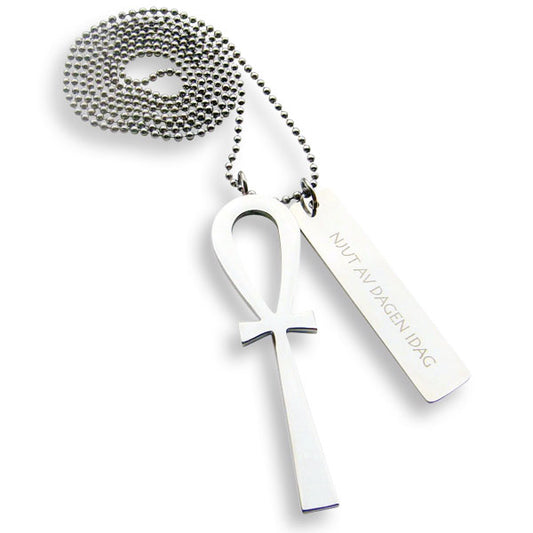 Halssmycke Tro, hopp & kärlek – Njut av dagen idag