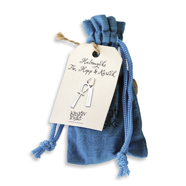 Halssmycke Tro, hopp & kärlek – Njut av dagen idag